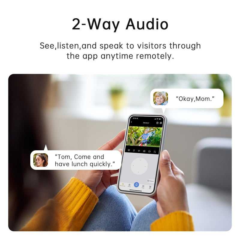 [Australia - AusPower] - Light Bulb Security Camera 2 Packs, 5G&2.4GHz 2K Security Cameras Wireless Outdoor 360° PTZ Cameras for Home Security with Color Night Vision, 2 Way Talk, AI Human Detection, Screw in Light Socket 2Pack 3MP 