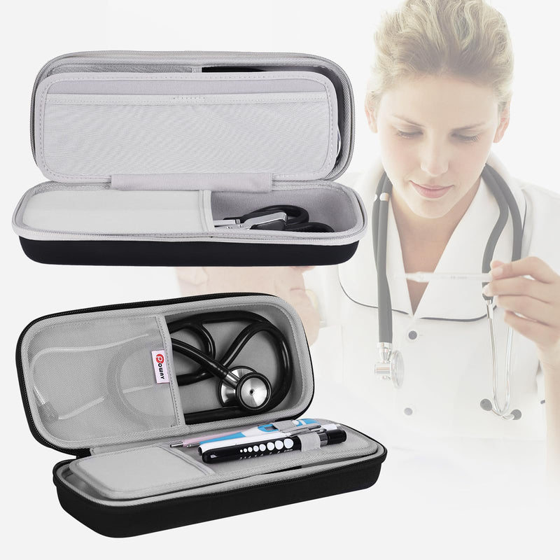 [Australia - AusPower] - Upgarded Stethoscope Case and Pen Lights Medical with Pupil Gauge and Ruler LED Pen Lights for Nurses Doctors Nursing Pen Light with 4 Batteries Free Penlight Nurse Penlights for Nurses 