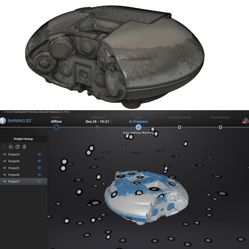 [Australia - AusPower] - 3D Scanning dots,Scanning Markers,Tracking dots for 3D Scanning,High Reflective 3D Scanner dots,Diffuse Reflection Markers Easily Compatible with Einscan Creality Revopoint 3D Scanner (300) 300 