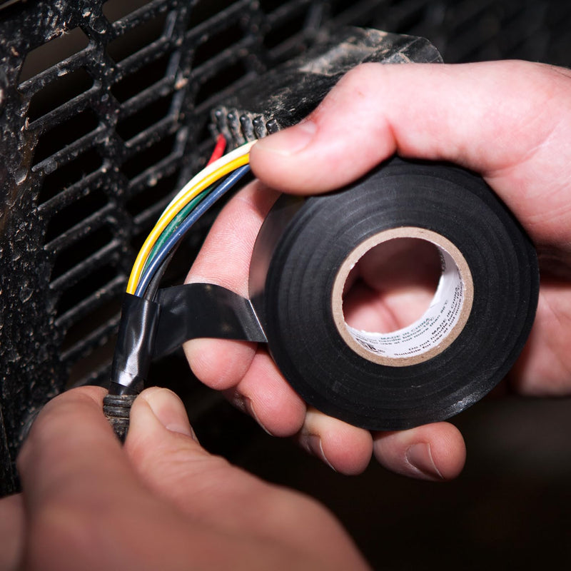 [Australia - AusPower] - Duck Brand Professional Electrical Tape, 0.75-Inch by 50-Feet, 3-Pack of Rolls, Black (299004) 3/4 Inch x 50 Feet (3-Pack) 