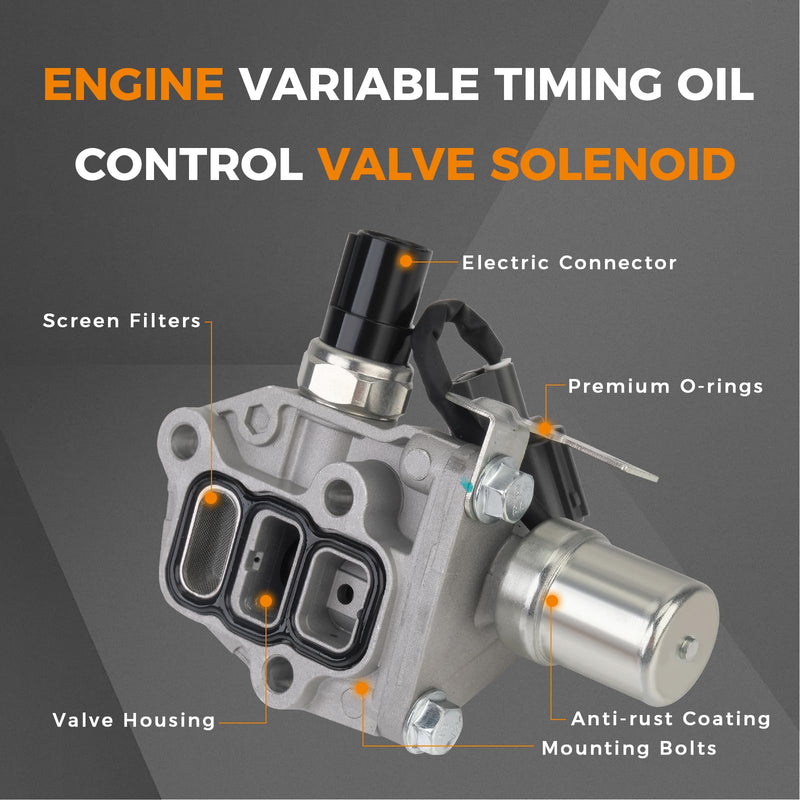[Australia - AusPower] - VTEC VVT Solenoid Spool Valve OCV Oil Control Variable Valve Compatible with Honda 1998-2002 Accord 2.3L 1998 Odyssey 1998-1999 CL Replace for 917-281 917281 15810-PAA-A02 