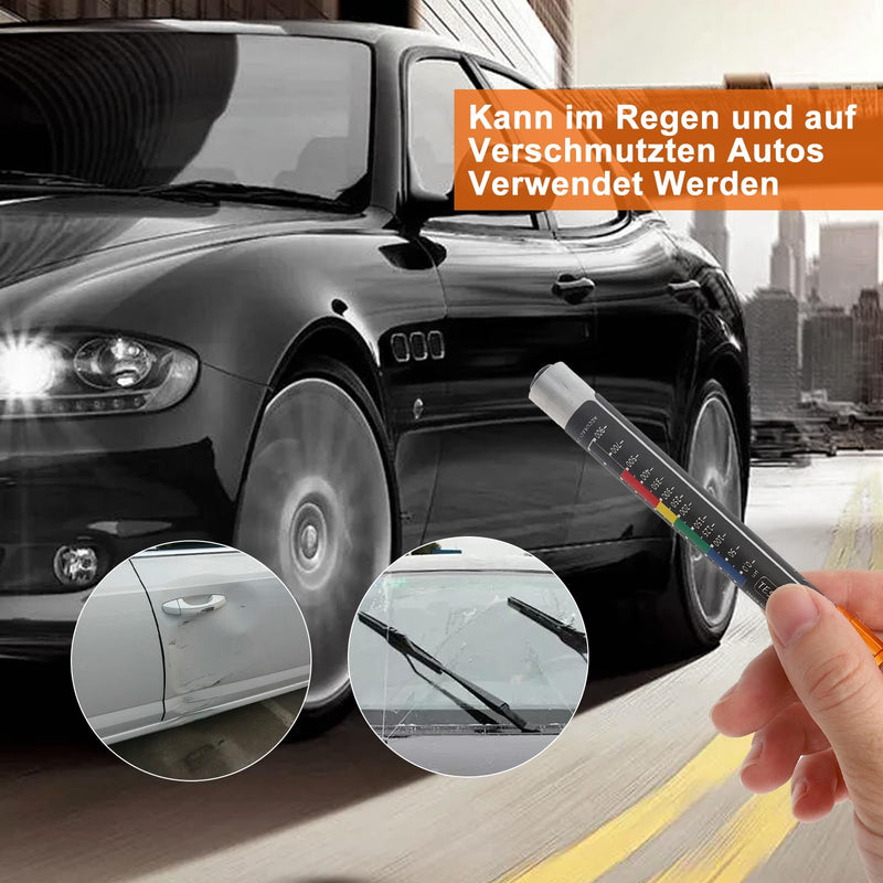 [Australia - AusPower] - TNSLAND Coating Thickness Gauge, Magnetic Paint Gauge, Car Paint Tester, Paint Thickness Gauge, Paint Tester, Car Body Damage Detector with Magnetic Tip Scale 