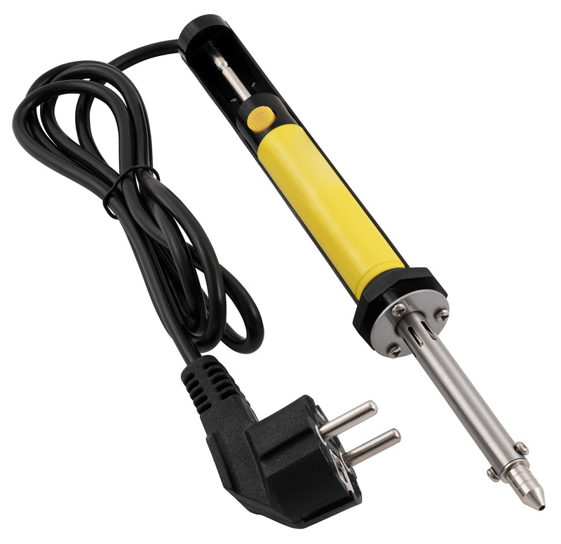 MC POWER Desoldering Pump with Heater, EPH-40, 230 V, 40 Watt Desoldering Suction Pump for Loosening Solder Connections, Suction Liquid Solder Single