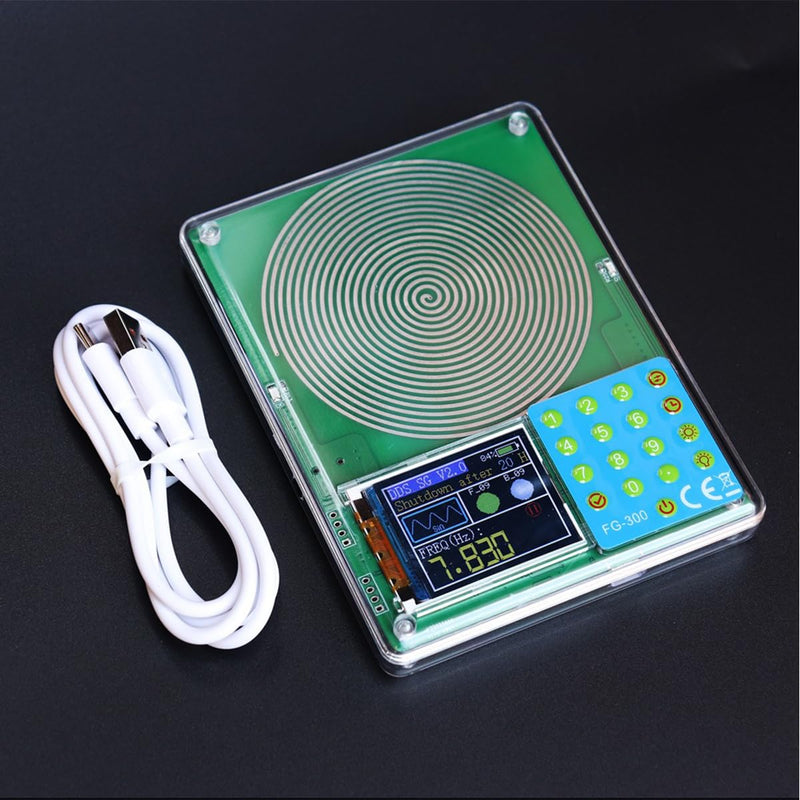 0.01Hz ~ 200,000Hz Adjustable Schumann Sine Wave Resonance Generator, Ultra Low Frequency Pulse, 7.83Hz Stable Reverse Square Wave Generator