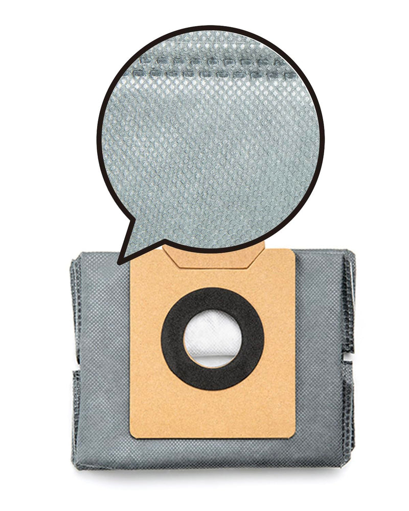 eufy Accessory-6-Pack Large Capacity Dust Bags Compatible with eufy X10 Pro Omni