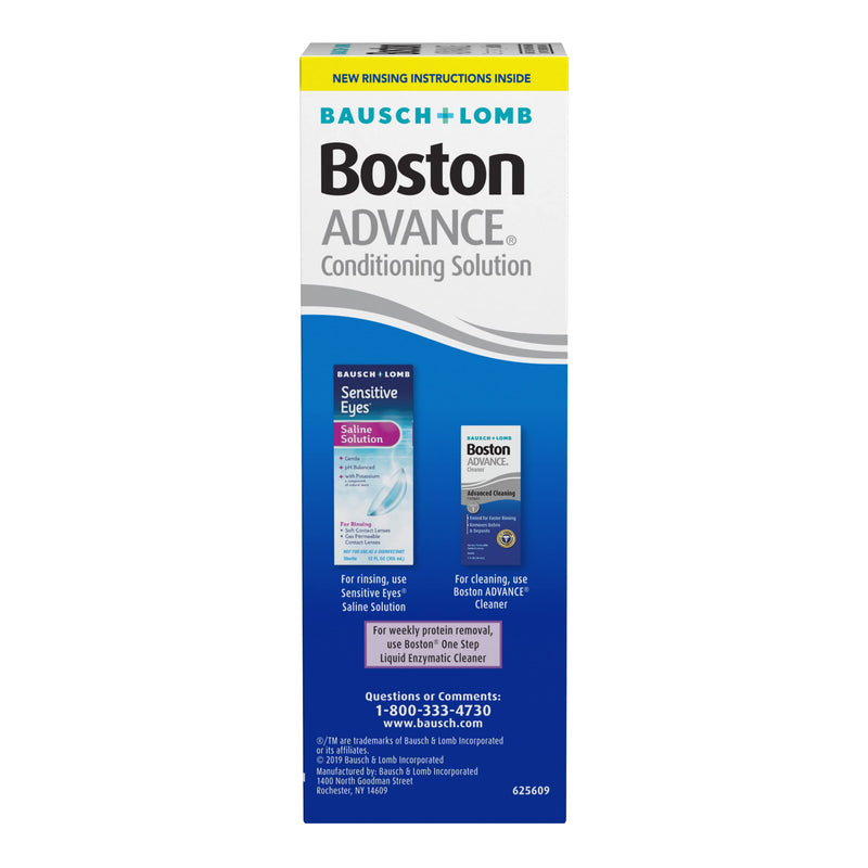 [Australia - AusPower] - Boston ADVANCE Conditioning Solution, from Bausch + Lomb, 3.5 Fl Oz (Pack of 2) 3.5 Fl Oz (Pack of 2) Advanced Comfort 