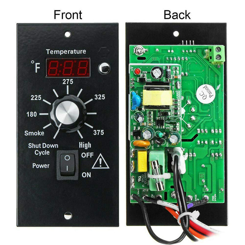 [Australia - AusPower] - Digital Thermostat Controller, LED Display Temperature Control Panel Barbecue Grill Replacement Part, Replacement Thermostat Kit Parts Digital Pro Controller for All Traeger AH-038-F 