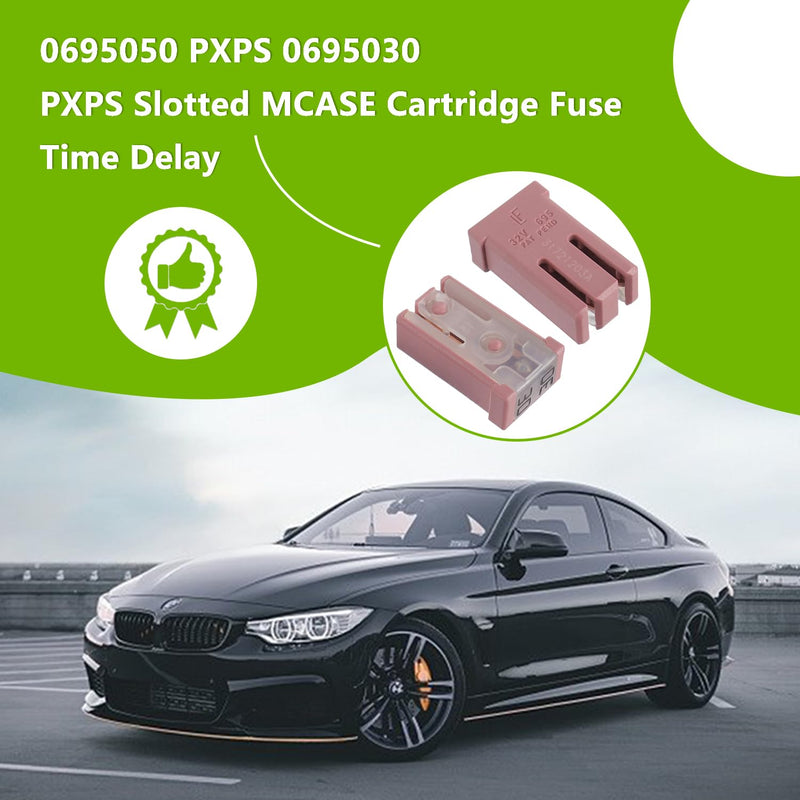 [Australia - AusPower] - 30A 32V Mini Slotted Automotive MCASE Shaped Cartridge Fuse Kit(pack of 6pcs,30A) 30A 