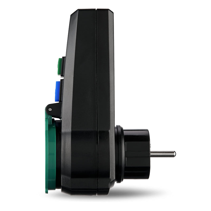 [Australia - AusPower] - REV Ritter 0515494555 RCD Safety Adapter 16 A 0,03 A Black FI Adapter 