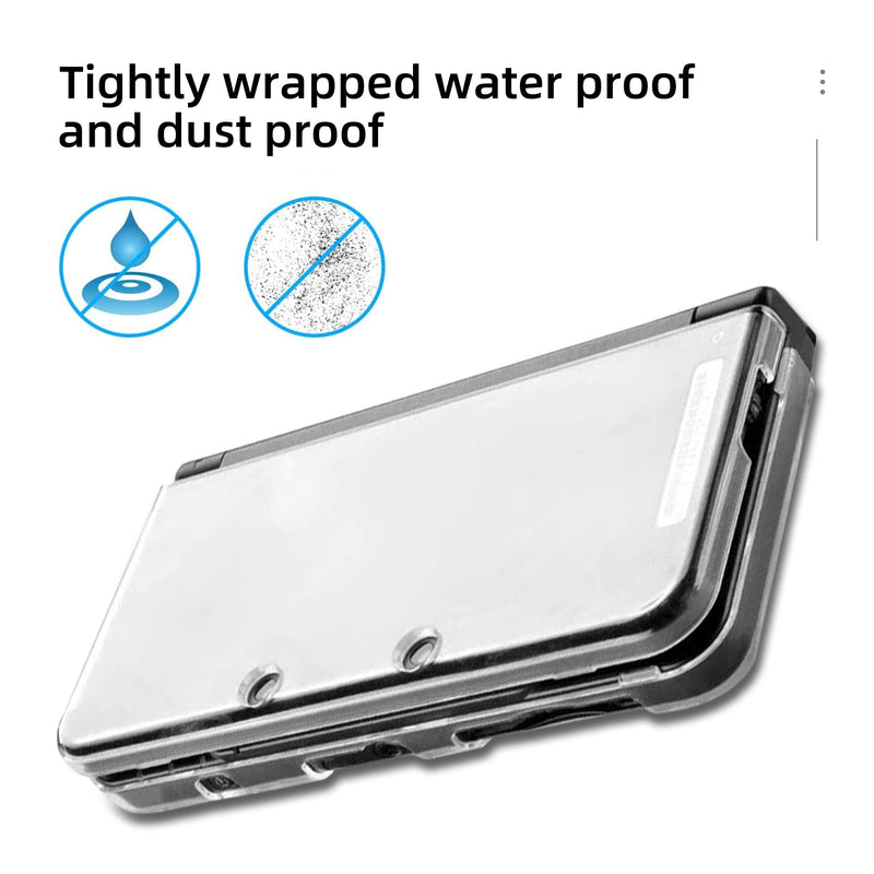 [Australia - AusPower] - New 3DS XL Protective Shell, Ultra Clear Crystal Transparent Hard Case for Nintendo New 3DS XL 