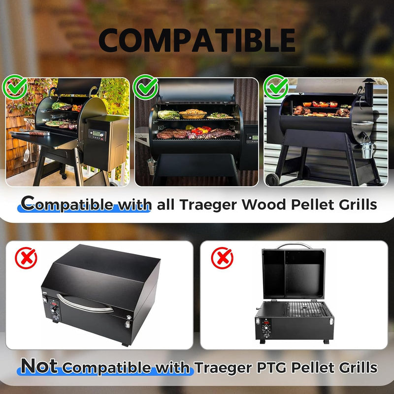 [Australia - AusPower] - RTD Temperature Probe Sensor Replacement for Traeger Wood Pellet Grills & Digital Thermostats - Compatible with Pellet Grill Oven Accessories 