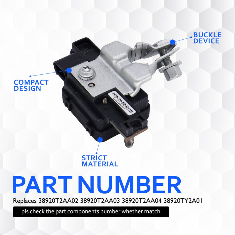 [Australia - AusPower] - HiSport Battery Current Sensor - Compatible with Acura RLX 2014-2020 Honda Accord 2013-2017 - Replace 38920T2AA02 
