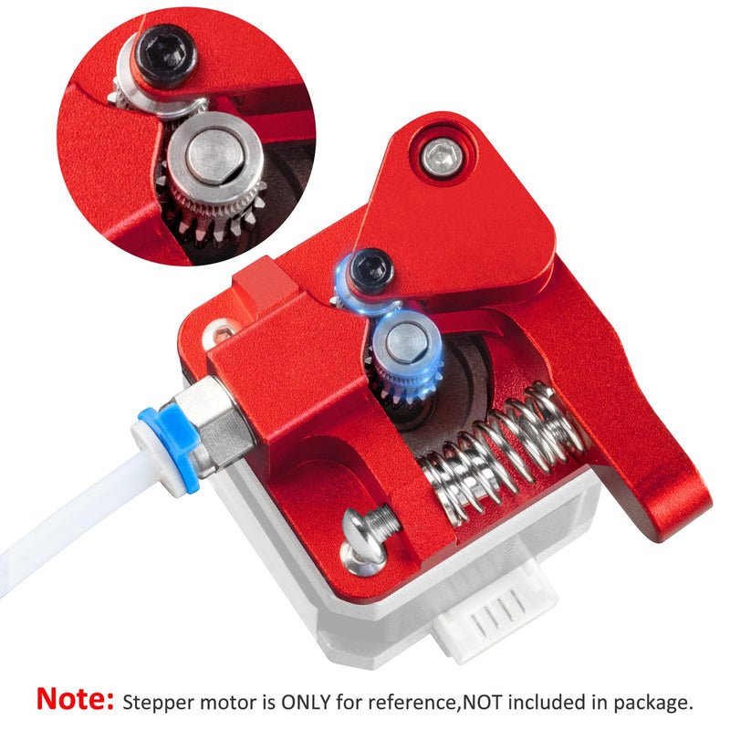 Ender 3 Direct Drive Conversion Bracket Bundle with Dual Gear Extruder with Two Washers Metal Drive Feeder Upgrade Kit