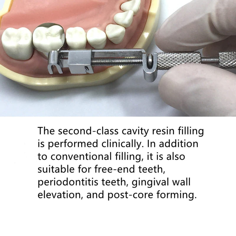 [Australia - AusPower] - Dental Tofflemire Matrix Bands, Dental Matrix Bands, Stainless Steel Matrix Bands, Gingival Wall Lift and Large Curvature Sectional Contoured Matrices. (40PCS I2 Large Curvature) 40PCS I2 Large curvature 