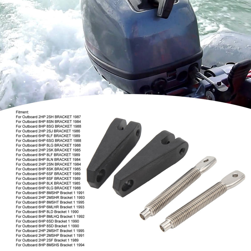 [Australia - AusPower] - Clamp Handle Screw Kit, Clamp Handle Screw Set 2 Set 6G1 4311600 Durable Reliable for Outboard 8HP 8SN BRACKET 