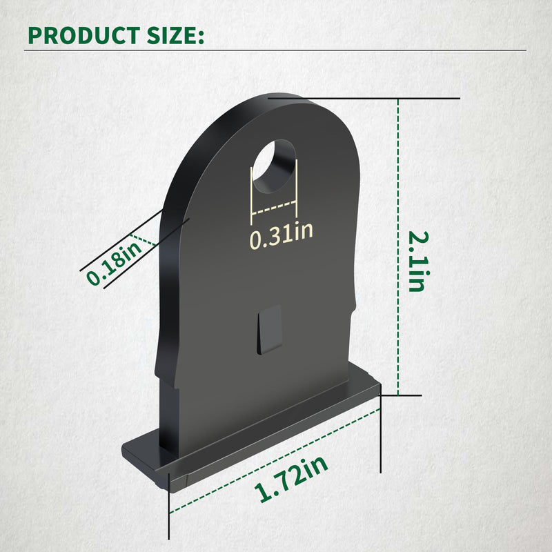 [Australia - AusPower] - Newly Upgraded Plastic Hasp Latch Fit for Rubbermaid Outdoor Resin Shed 