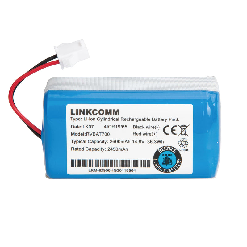 RVBAT700 Battery Replacement for Shark ION RV700, RV720, RV750, RV755 Robot Vacuum