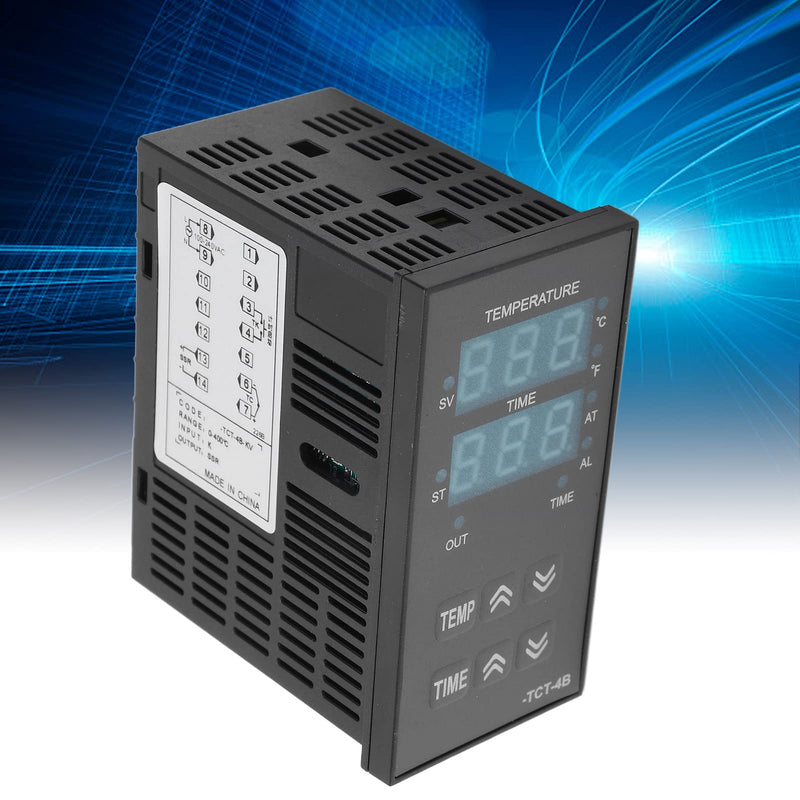 [Australia - AusPower] - Digital Display Heat Press Temperature Controller Kit PID Control Thermostat for Heat Press Machine 100 to 240V,for Automotive System 