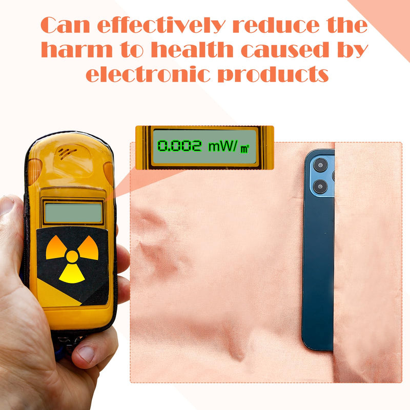 [Australia - AusPower] - VitalCozy Faraday Fabric, Copper Faraday Cloth for EMP Shield,grounding Mobile Phone,WiFi, GPS Copper Nickel Fabric Material Blocks Rf Signals(1 Sheet,197"x43") 1 197"x43" 