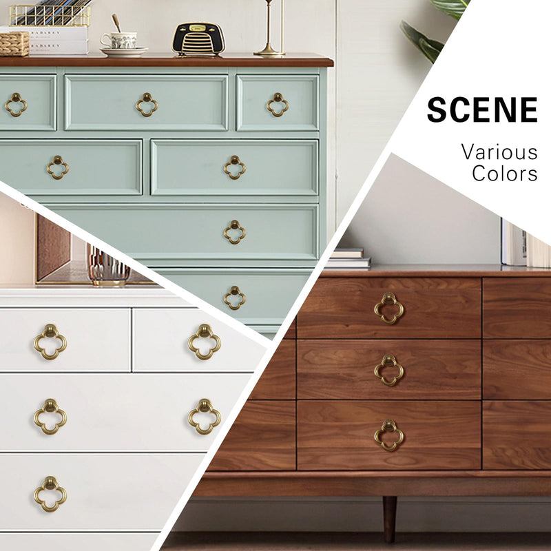 Cupboard Knobs Cabinet Knobs Drawer knobs, Zinc Alloy Gold Knobs for Dresser, Cupboard Knobs for Kitchen, Bathroom 12 Bronze