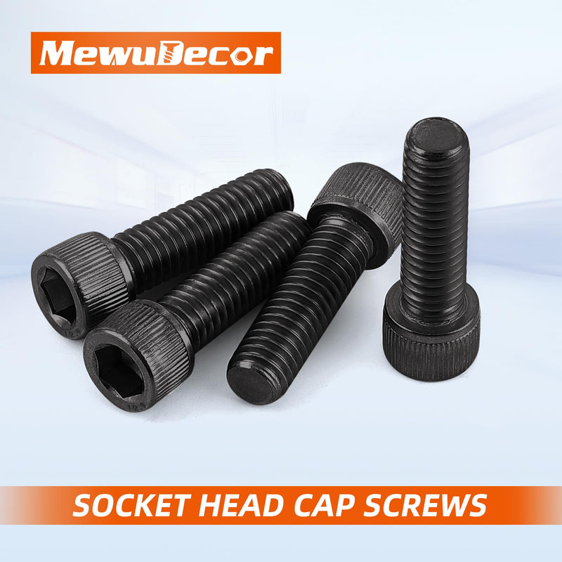 [Australia - AusPower] - M6 x 25mm (8mm to 100mm available) Socket Head Cap Screws Bolts, Grade 12.9 Alloy Steel Black Oxide, Allen Socket Drive, Machine Thread, 25 PCS M6 x 25mm 