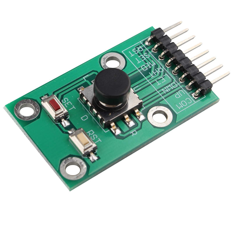 [Australia - AusPower] - HALJIA Pack of 5 Five Directions Navigation Button Module DIY Electronic PCB Board Compatible with MCU AVR Game 5D Rocker Joystick Independent Keyboard Switch Button Single Chip Arduino Module 