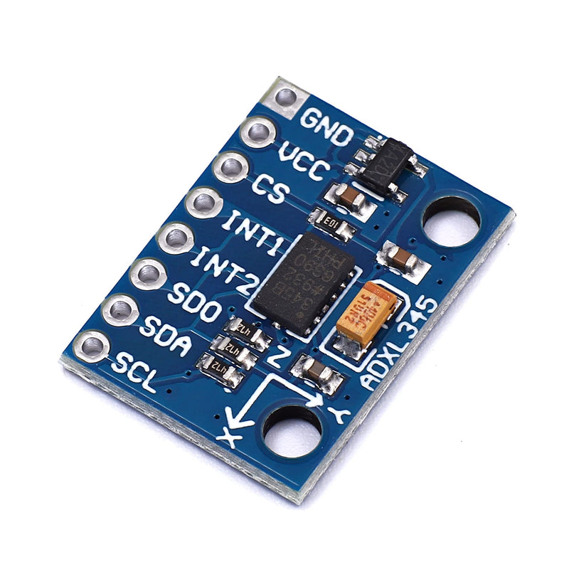 [Australia - AusPower] - GY-291 ADXL345 Digital 3-Axis Acceleration of Gravity Tilt Module IIC SPI for Arduino 5pcs 