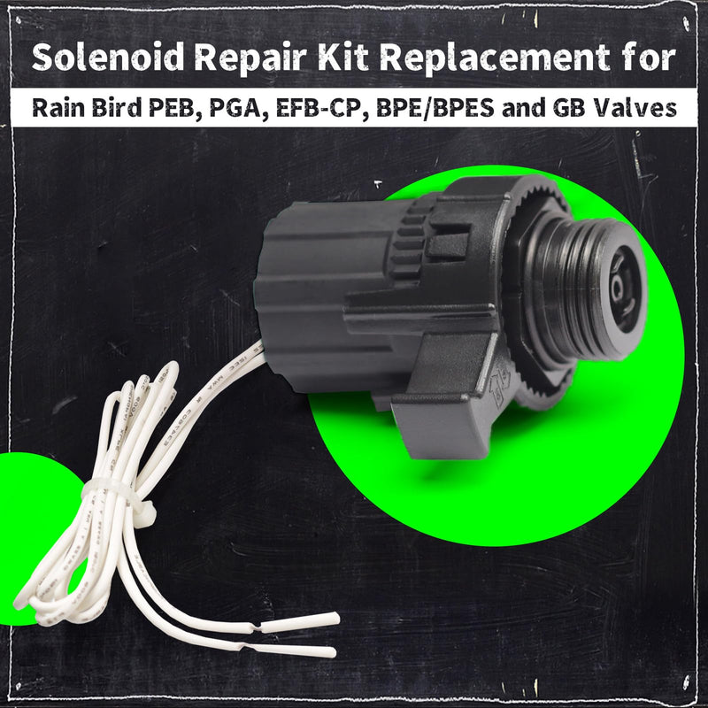 [Australia - AusPower] - 236239 Solenoid Repair Kit Replacement for rain Bird SOLASSG4 Sprinkler System PEB PGA EFB-CP BPE BPES and GB Valves 
