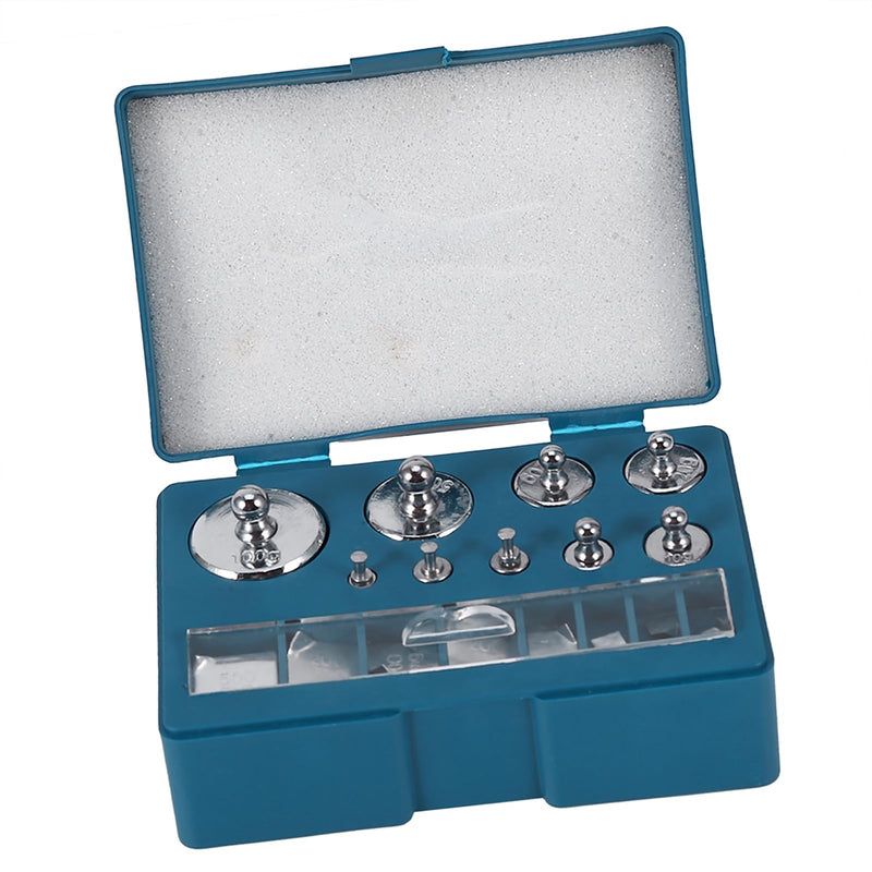 [Australia - AusPower] - 17Pcs 211.1g 10mg-100g Grams Precision Calibration Weight Set Test Jewelry Scale for General Laboratories Industrial Measurement 