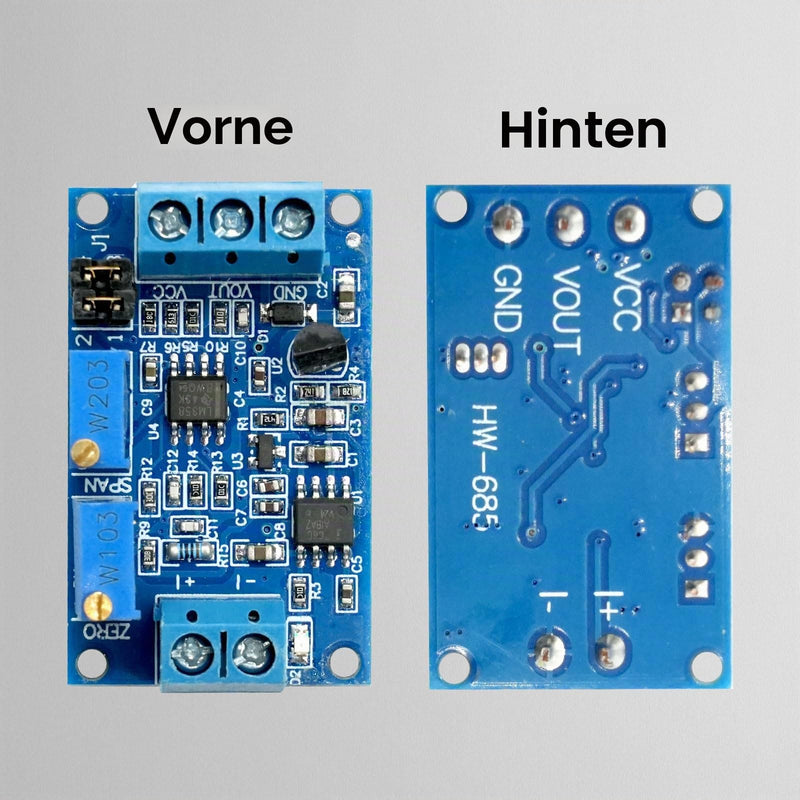 Current to Voltage Module AYWHP 2 Pieces Current Voltage Converter Module 0/4-20mA to 0-3.3V 5V 10V Current Transformer Signal Conversion Board
