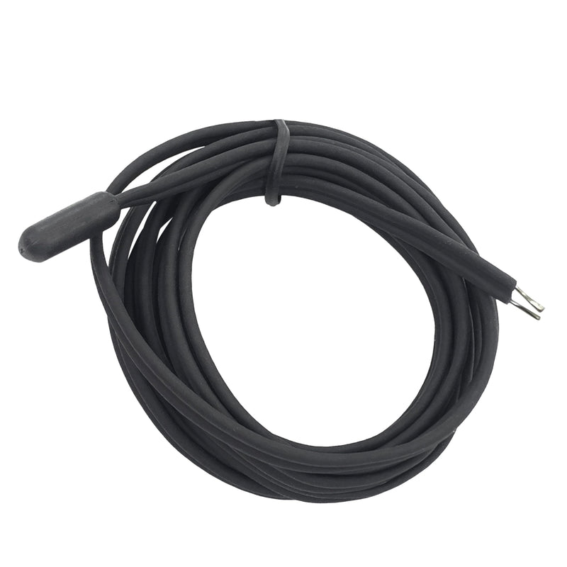 [Australia - AusPower] - 2PCS NTC Temperature Sensor Probe for Dixell XR01CX XR02CX XR03CX XR06CX XR20CX XR30CX XR40CX XR60CX XR70CX Digital Temperature Thermostat Controller, Temperature Range: -40°C-110°C(Black) Black 