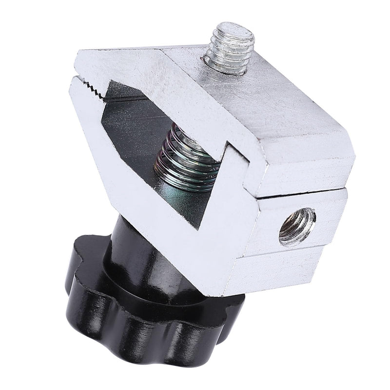 [Australia - AusPower] - Staless Force Tester Clamp 5×5×3 SJJ 01 Jaw Clamp Stainless Steel Thrust Tension Meter Clamp Micrometer Device 500N Push-Pull Force Meter Push-Pull Gauge 