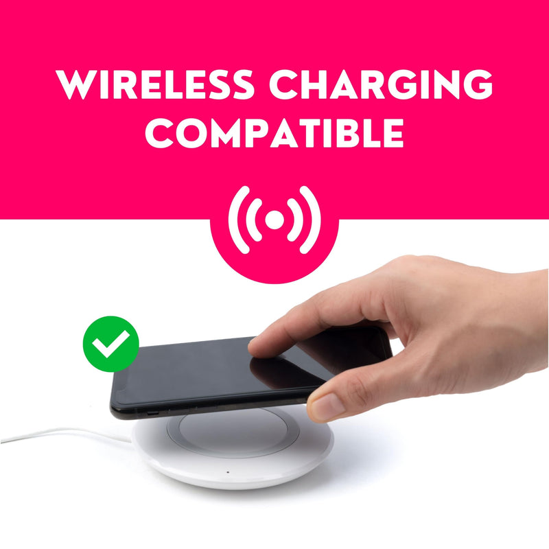 [Australia - AusPower] - Phone Loops: Non-Elastic Phone Grip, Phone Strap, Phone Holder for Hand - Small, Light and Discreet Cell Phone Holder for Hand - Phone Finger Holder Midnight 