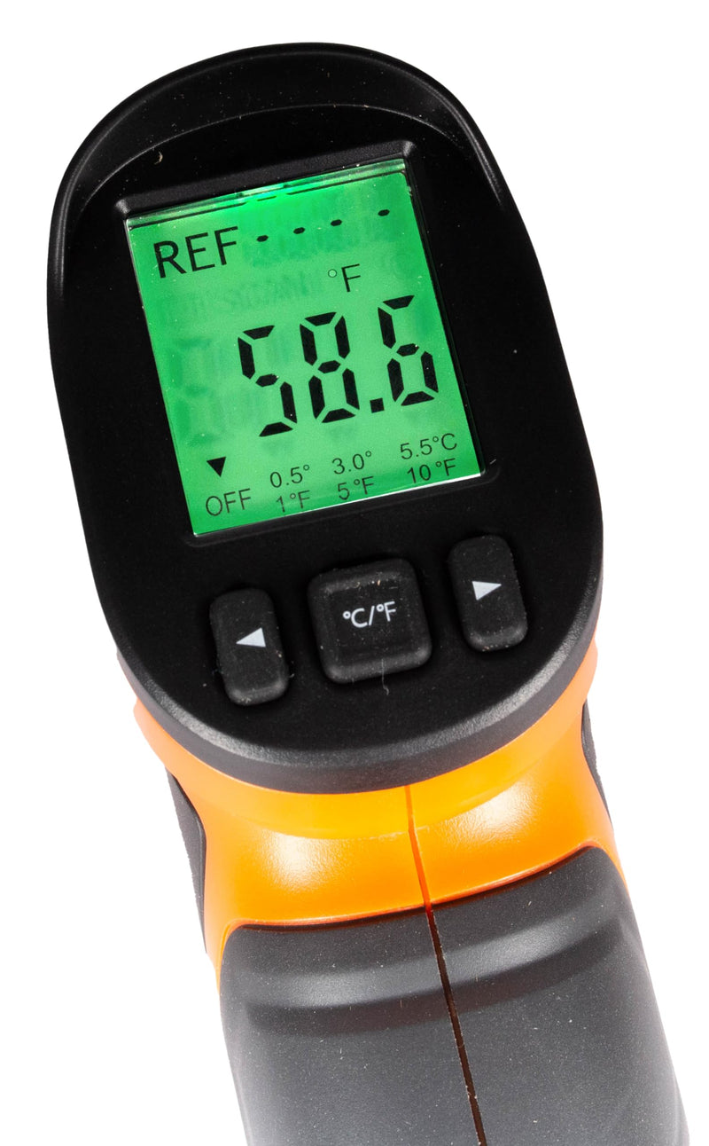 [Australia - AusPower] - WEN Infrared Thermometer Gun with Targeting Laser and -58 to 1022 Degree Fahrenheit Temperature Range and 12:1 Resolution (TH912L) 