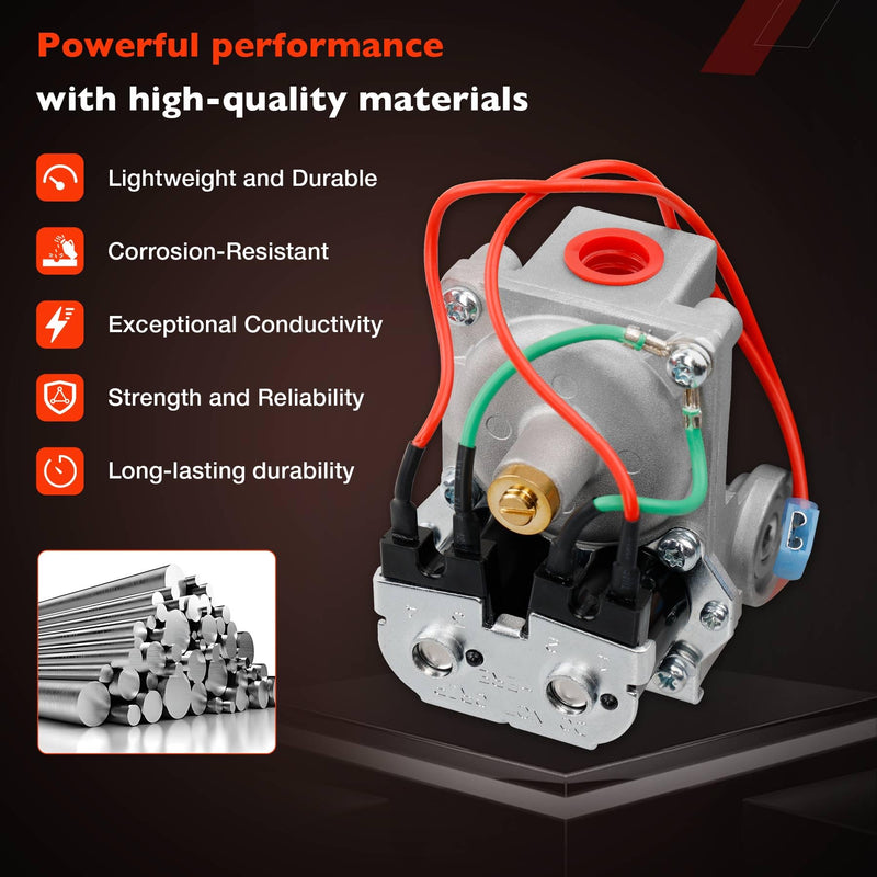 [Australia - AusPower] - GC6AA-10E 93844 RV Water Heater Solenoid Gas Valve Replacement | Compatible with Atwood 6 and 10 Gallon Water Heaters | Replace OEM # 93870 93321 92078- for GC10A-4E G6A-8E G6A-6E G6A-4E G10-3E 