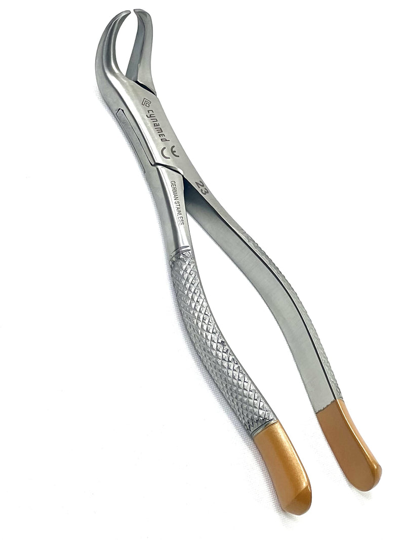 [Australia - AusPower] - HIGH QUALITY GERMAN DENTAL TOOTH EXTRACTION EXTRACTING FORCEPS 23 COW HORN LOWER MOLar 