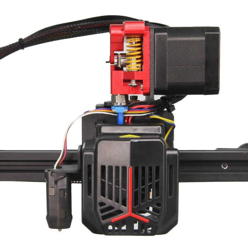 Zeberoxyz Ender 3 Neo 3D Printer Upgrade Direct Drive Plate with Dual Gear Extruder with Stepper Motor Only for Ender 3 Neo, Ender 3 Max Neo (Plate+Dual Extruder+Motor Kit) Plate+Dual Extruder+Motor Kit
