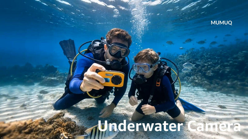 Floating Underwater Camera for Kids, Waterproof Camera with 32GB SD Card