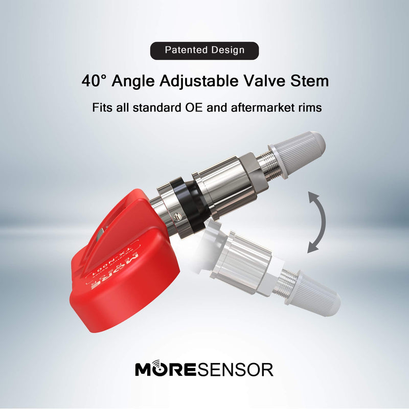 [Australia - AusPower] - MORESENSOR Signature Series 315MHz TPMS Tire Pressure Sensor 4-Pack | Preprogrammed Compactible with Honda Pilot Acura MDX RDX TSX | 42753-STK-A04 42753SZAA13 42753YVA52 | Clamp-in | NX-S072-4 
