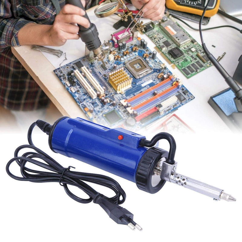 Electric Desoldering Pump, Adt-3 30W Fully Automatic Electric Soldering Sucker Desoldering Pump Tool EU Plug 250V