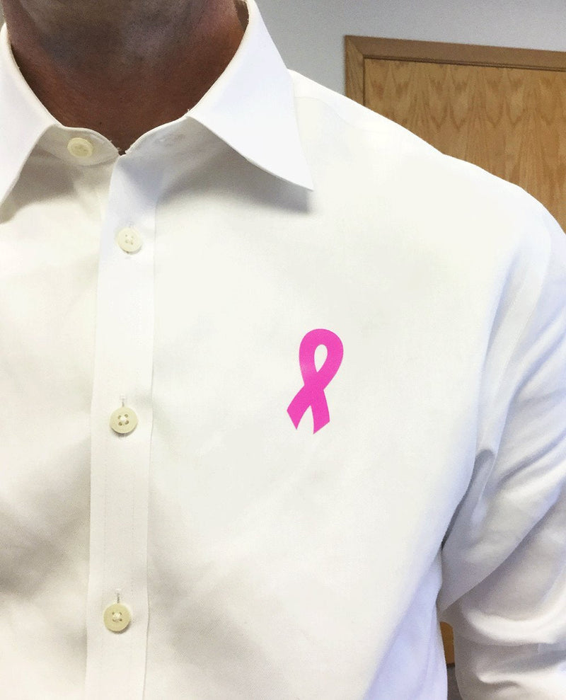 Hot Pink Awareness Ribbon Stickers 2 Inch 500 Total Adhesive Labels