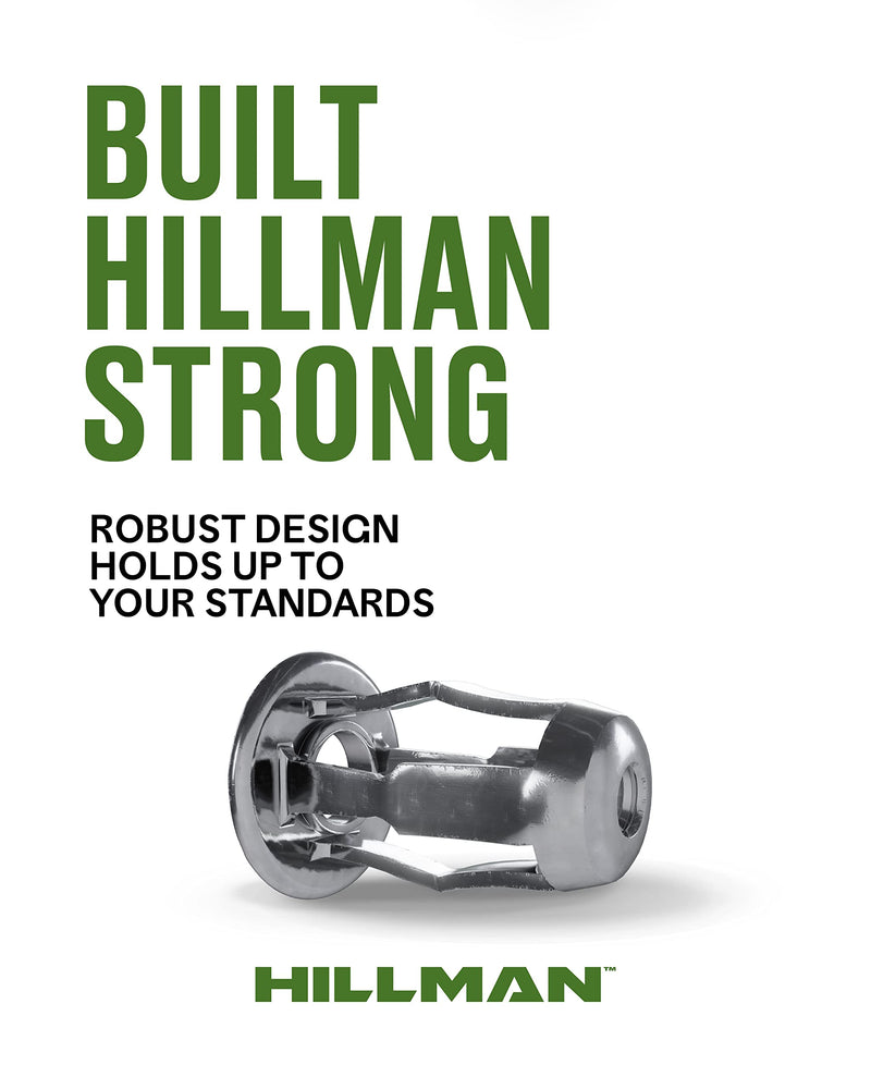 [Australia - AusPower] - Hillman 59126 Short Jack Nuts (1/4"-20) - 15 Pieces , Zinc 