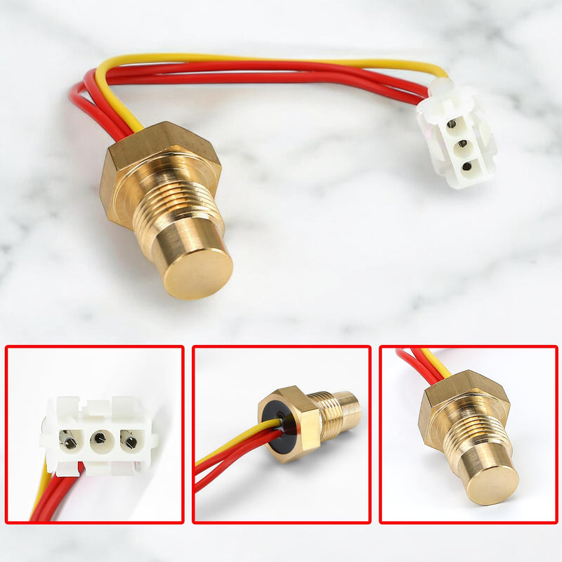 [Australia - AusPower] - 1089063716 Temperature Switch Sensor – Compatible with Atlas Copco Screw Air Compressor – Replace 1089-0637-16 