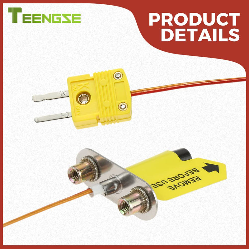 [Australia - AusPower] - Thermocouple Probe Compatible with Traeger Ironwood 650/885 and Pro 575/780, D2 thermocouple Probe Replacement Parts KIT0422 