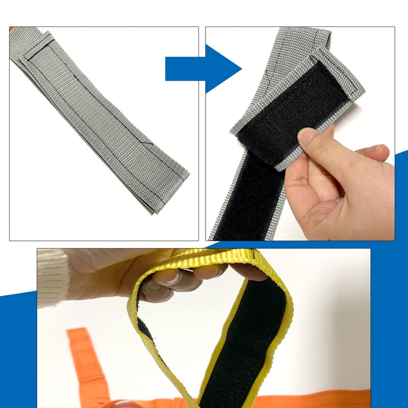 [Australia - AusPower] - First Aid Spine Backboard Strap - Emergency Stretcher System Immobilization Belt for Rescue Supplies, 10 Reflective Colors 
