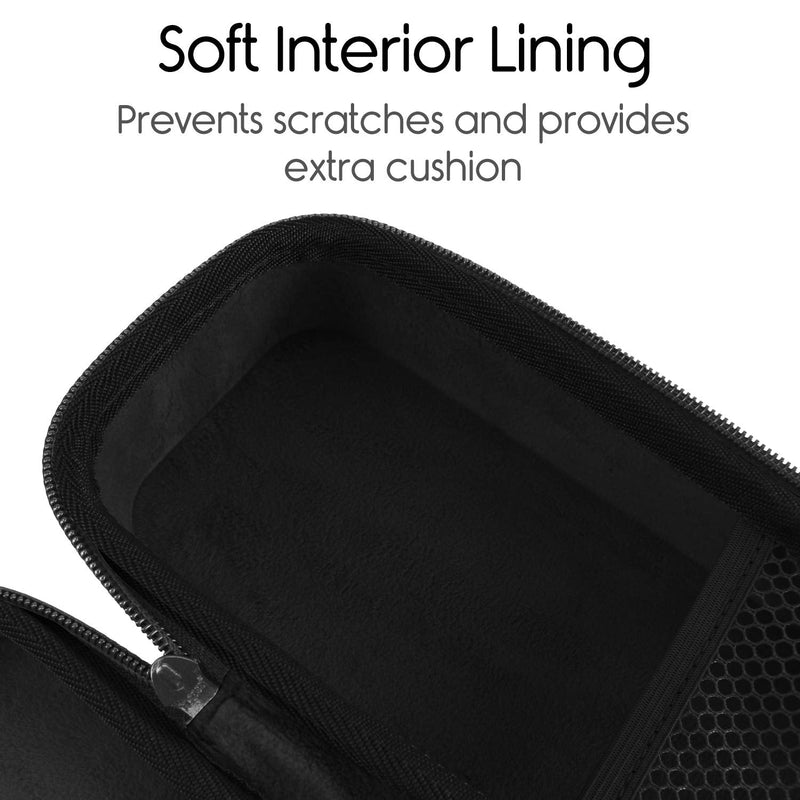 [Australia - AusPower] - Stethoscope Case for Nurses - Hard Protective Equipment - Travel Holder Nursing School Essential - Fits 3M Littmann Classic III, Lightweight II S.E., Sphygmomanometer Black 