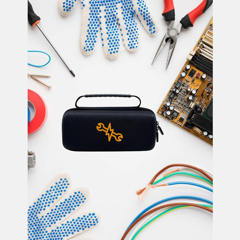 [Australia - AusPower] - Hard Tool Carrying Case for Fluke 323/324/325/303/305 Clamp Multimeter FC True RMS Meters(Case Only) 