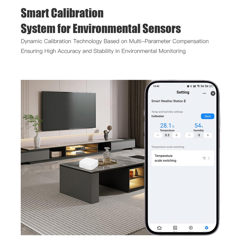 WiFi Hygrometer Thermometer Indoor Outdoor: Smart Temperature and Humidity Sensor with App Notification and Data Storage, 150m Range, Compatible with Alexa, 4 Sensors +1 Base Station 1Base Station+4 Sensors