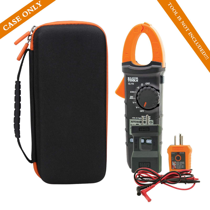 [Australia - AusPower] - Aproca Portable Hard Storage Case, for Klein Tools CL120 CL110 Digital Clamp Meter and Accessories 