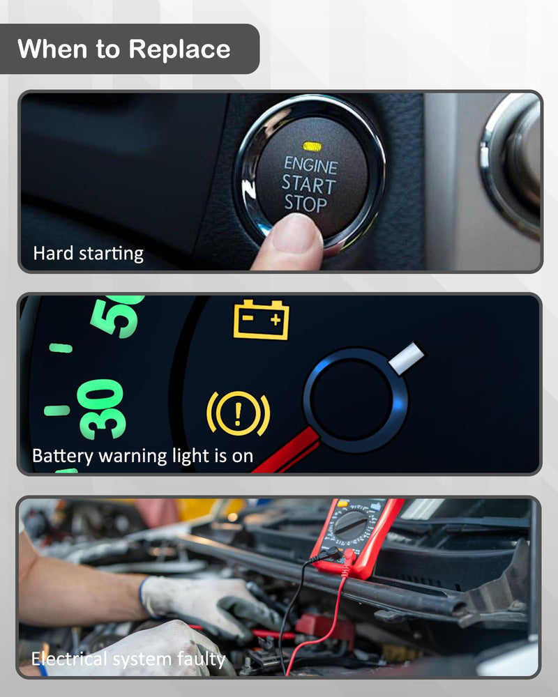 38920-TR0-A02 Battery Current Sensor Compatible with 2012 2013 2014 2015 Honda Civic CR-V 2013-2017 Acura ILX & RDX 2013-2014 ILX Hybrid Battery Temperature Voltage Sensor Replaces# 38920-TR0-A01 2012-2015